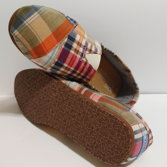 🆕 TOMS Plaid Men's Classics - Picture 2 of 5